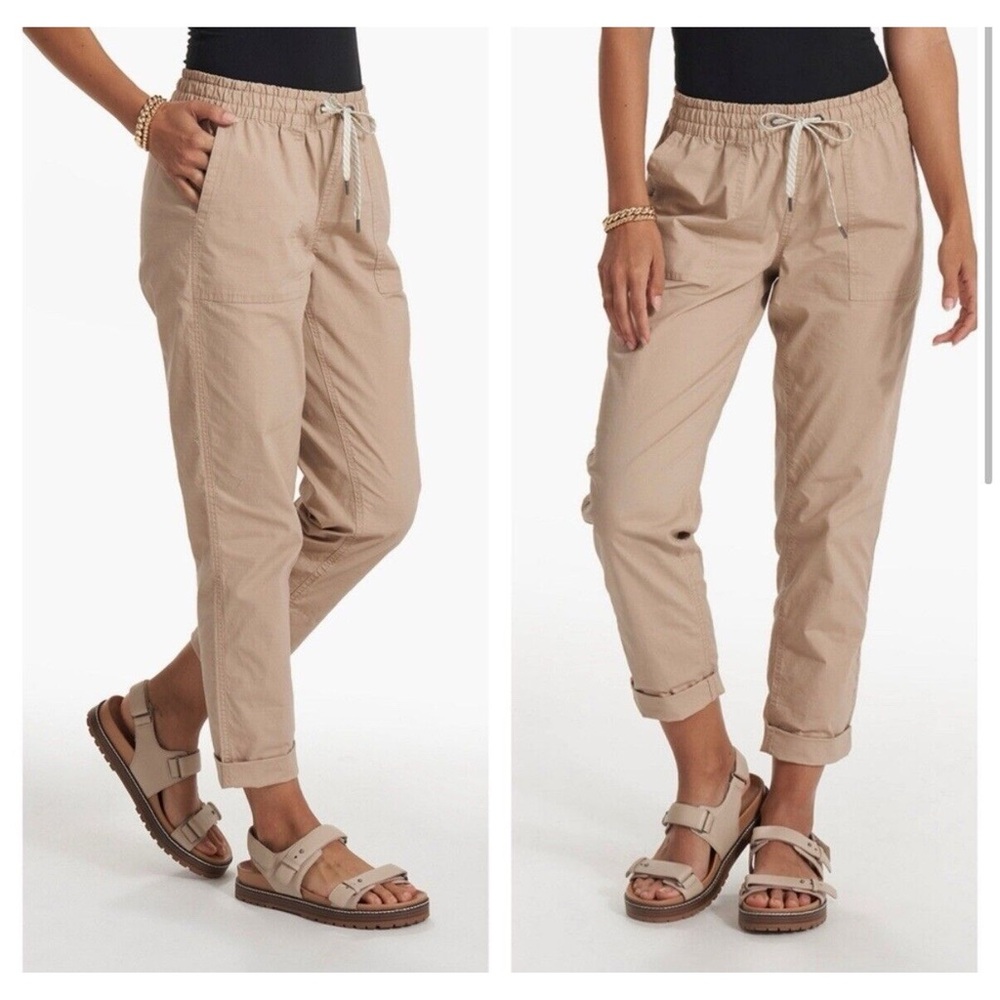 NWT Vuori ripstop pant in color coconut
